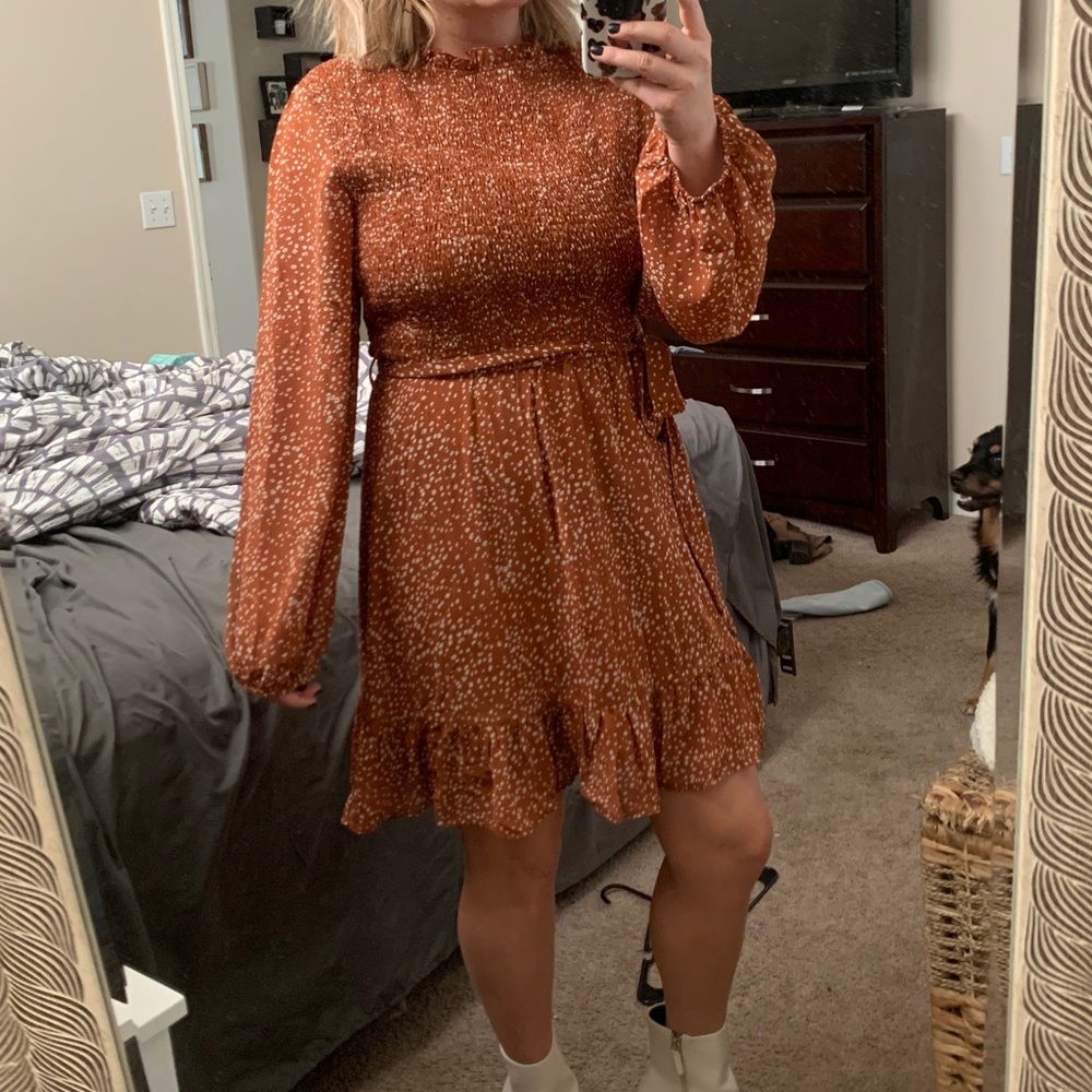 RUST DRESS